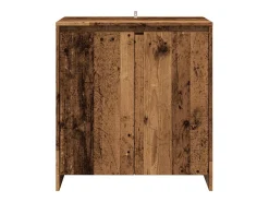 Aparador buffet cómoda mueble mueble de almacenaje organizador cocina salón salón madera vieja 70 x 41 x 75 cm madera contrachapada marrón 02_0036610