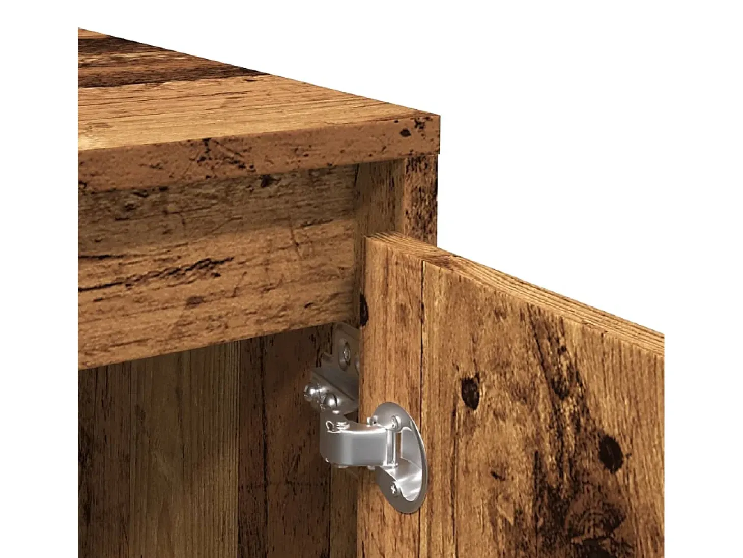 Aparador buffet cómoda mueble mueble de almacenaje organizador cocina salón salón madera vieja 70 x 41 x 75 cm madera contrachapada marrón 02_0036610