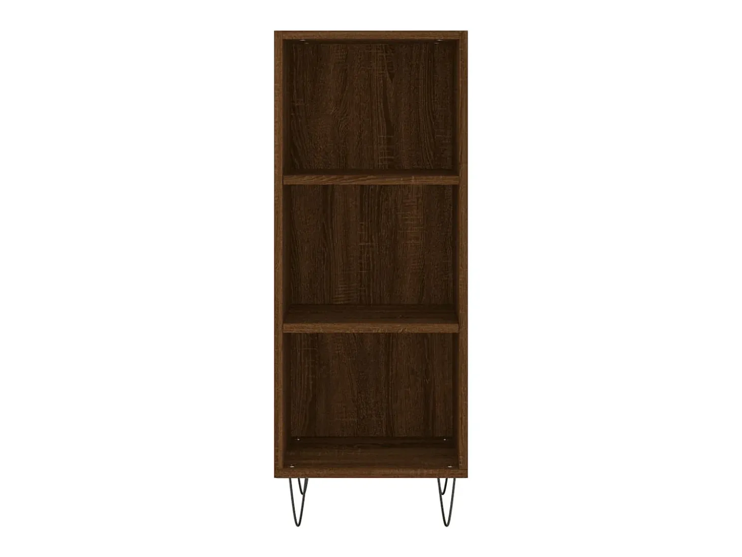 Aparador buffet cómoda mueble mueble de almacenaje organizador cocina salón salón 34,5 x 32,5 x 90 cm madera contrachapada marrón 02_0031192