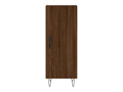 Aparador buffet cómoda mueble mueble de almacenaje organizador cocina salón salón 34,5 x 34 x 90 cm madera contrachapada marrón 02_0031228