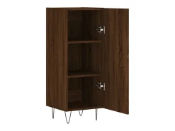 Aparador buffet cómoda mueble mueble de almacenaje organizador cocina salón salón 34,5 x 34 x 90 cm madera contrachapada marrón 02_0031228