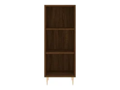 Aparador buffet cómoda mueble mueble de almacenaje organizador cocina salón salón 34,5 x 32,5 x 90 cm madera contrachapada marrón 02_0031187