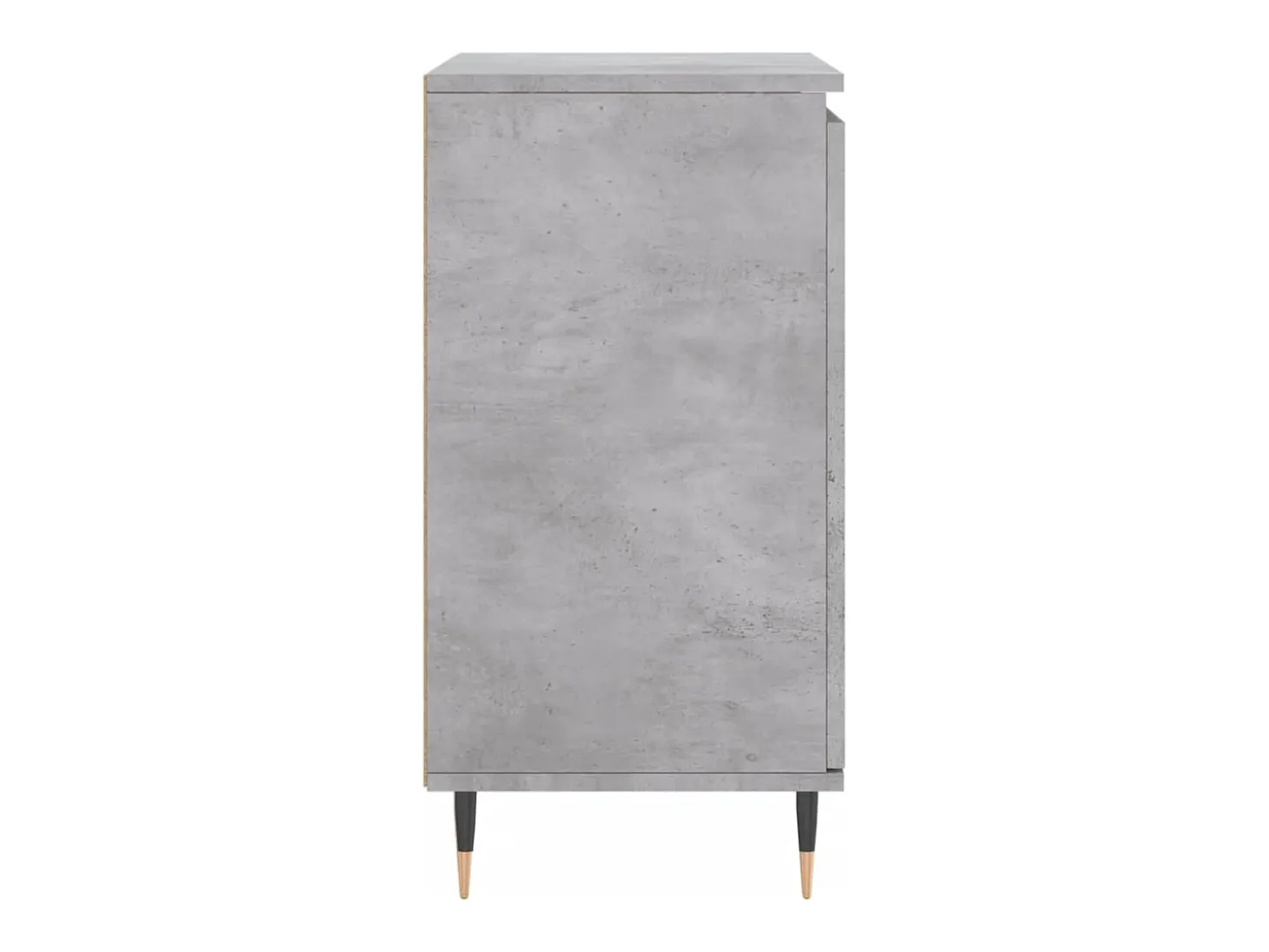 Aparador buffet cómoda mueble mueble de almacenaje organizador cocina salón salón 60 x 35 x 70 cm madera contrachapada gris 02_0031989
