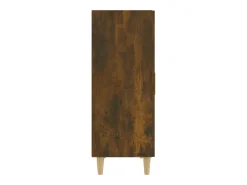 Aparador buffet cómoda mueble mueble de almacenaje organizador cocina salón salón 70 x 34 x 90 cm madera contrachapada marrón 02_0031087