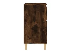 Aparador buffet cómoda mueble mueble de almacenamiento organizador cocina salón salón 60 x 35 x 70 cm madera contrachapada marrón 02_0030977