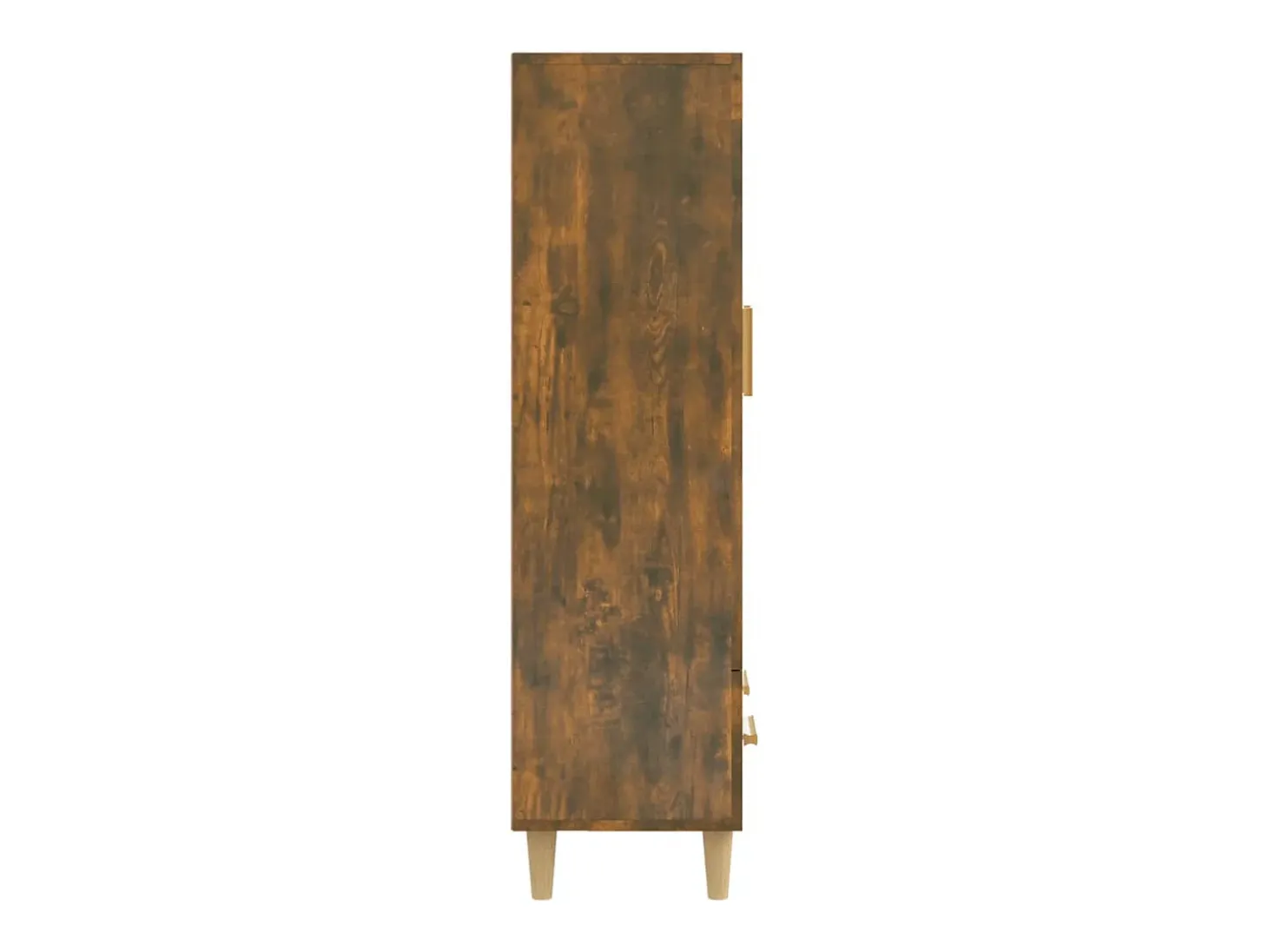 Aparador buffet cómoda mueble mueble de almacenaje organizador cocina salón salón alto 70 x 31 x 115 cm madera contrachapada marrón 02_0033553