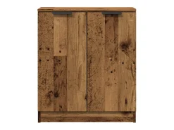 Aparador buffet cómoda mueble mueble de almacenaje organizador cocina salón salón madera vieja 60 x 30 x 70 cm madera contrachapada marrón 02_0036604