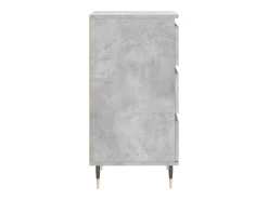 Aparador buffet cómoda mueble mueble de almacenamiento organizador cocina salón salón 40 x 35 x 70 cm madera contrachapada gris 02_0031929