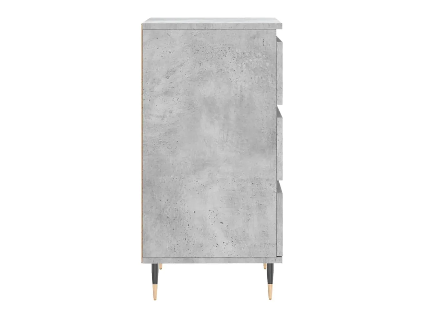Aparador buffet cómoda mueble mueble de almacenamiento organizador cocina salón salón 40 x 35 x 70 cm madera contrachapada gris 02_0031929
