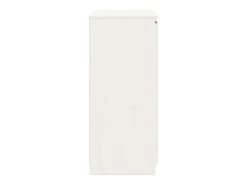 Aparador buffet cómoda mueble mueble de almacenaje organizador cocina salón salón 60 x 36 x 84 cm madera maciza de pino blanco 02_0030375