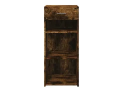 Aparador buffet cómoda mueble mueble de almacenaje organizador cocina salón salón 40 x 42,5 x 93 cm madera contrachapada marrón 02_0030945