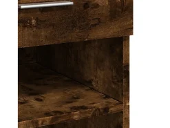 Aparador buffet cómoda mueble almacenaje organizador cocina salón salón 80 x 42,5 x 93 cm madera contrachapada marrón 02_0031115