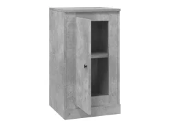 Aparador buffet cómoda mueble mueble de almacenaje organizador cocina salón salón 37,5 x 35,5 x 67,5 cm madera contrachapada gris 02_0031923