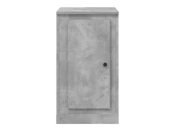 Aparador buffet cómoda mueble mueble de almacenaje organizador cocina salón salón 37,5 x 35,5 x 67,5 cm madera contrachapada gris 02_0031923