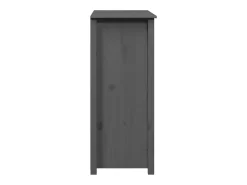 Aparador buffet cómoda mueble almacenaje organizador cocina salón salón 83 x 41,5 x 100 cm madera maciza de pino gris 02_0031808