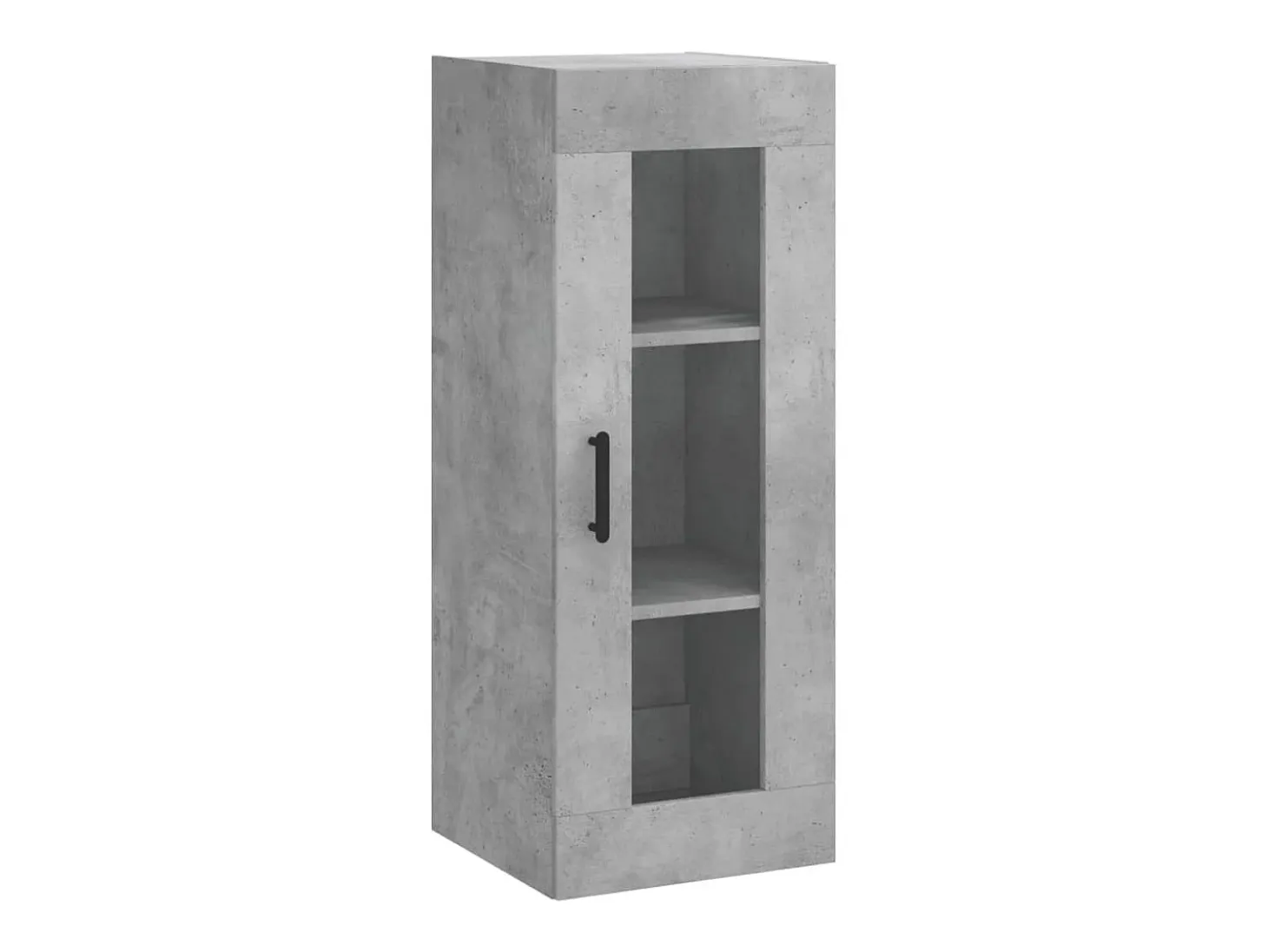 Aparador buffet cómoda mueble mueble de almacenamiento organizador cocina salón salón alto 34,5 x 34 x 180 cm madera contrachapada gris 02_0034324