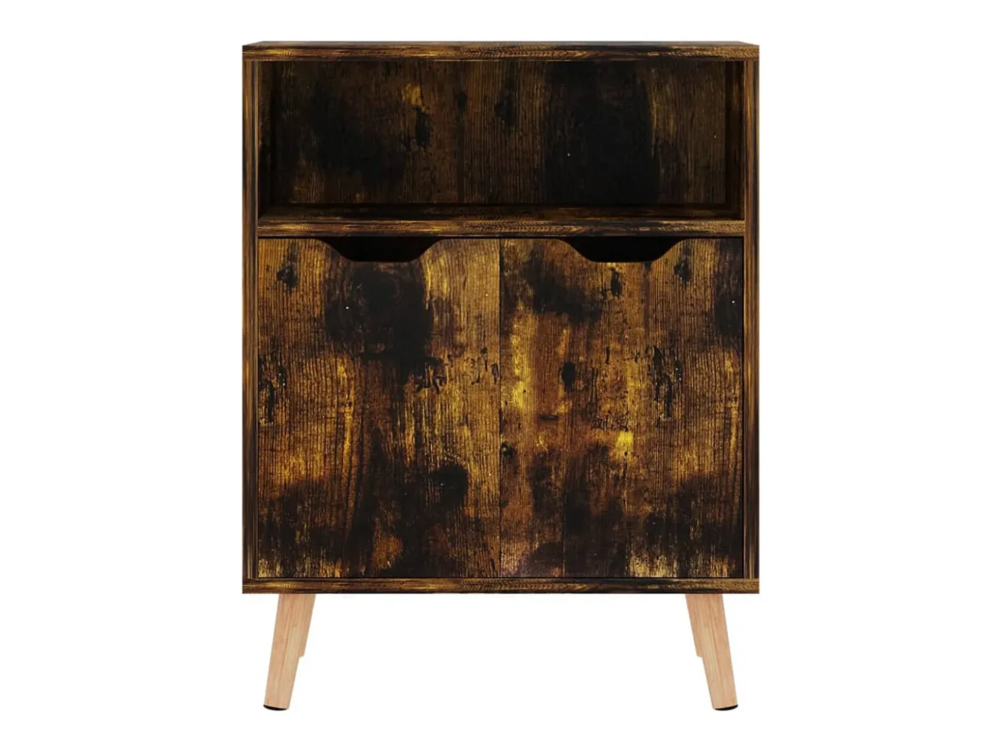 Aparador buffet cómoda mueble mueble de almacenaje organizador cocina salón salón 60 x 30 x 72 cm madera contrachapada marrón 02_0030962
