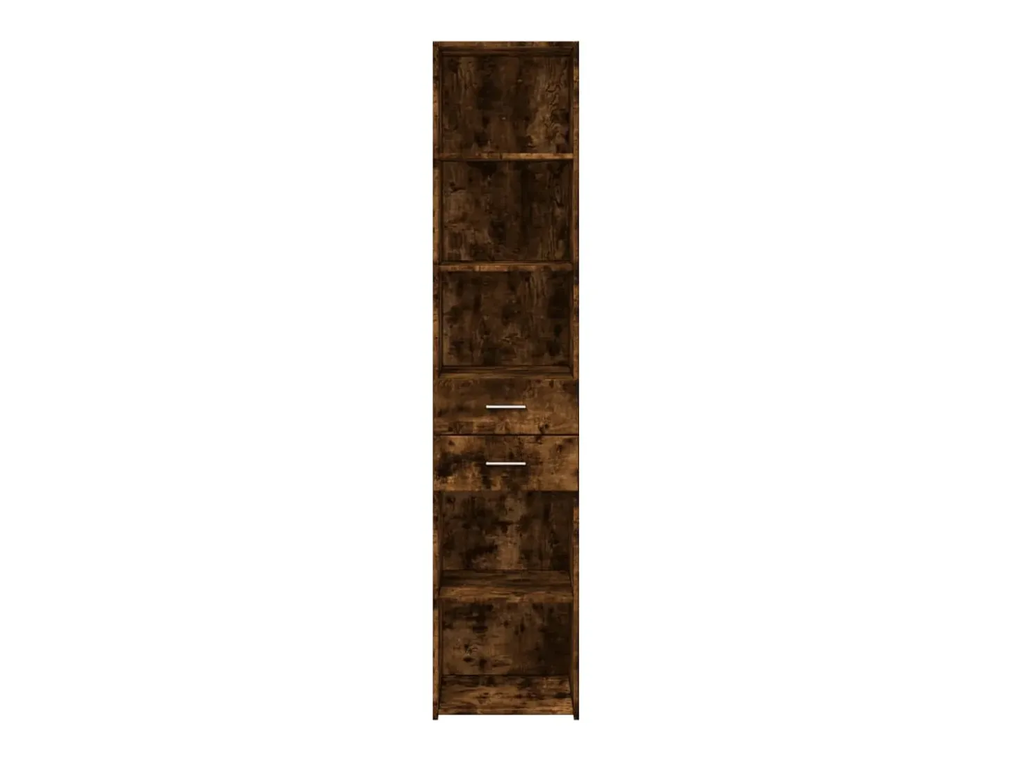 Aparador buffet cómoda mueble mueble de almacenaje organizador cocina salón salón alto 40 x 42,5 x 185 cm madera contrachapada marrón 02_0033358