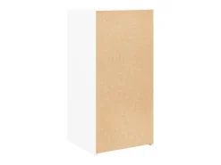 Aparador buffet cómoda mueble almacenaje organizador cocina salón salón 45 x 42,5 x 93 cm madera contrachapada blanco 02_0030315