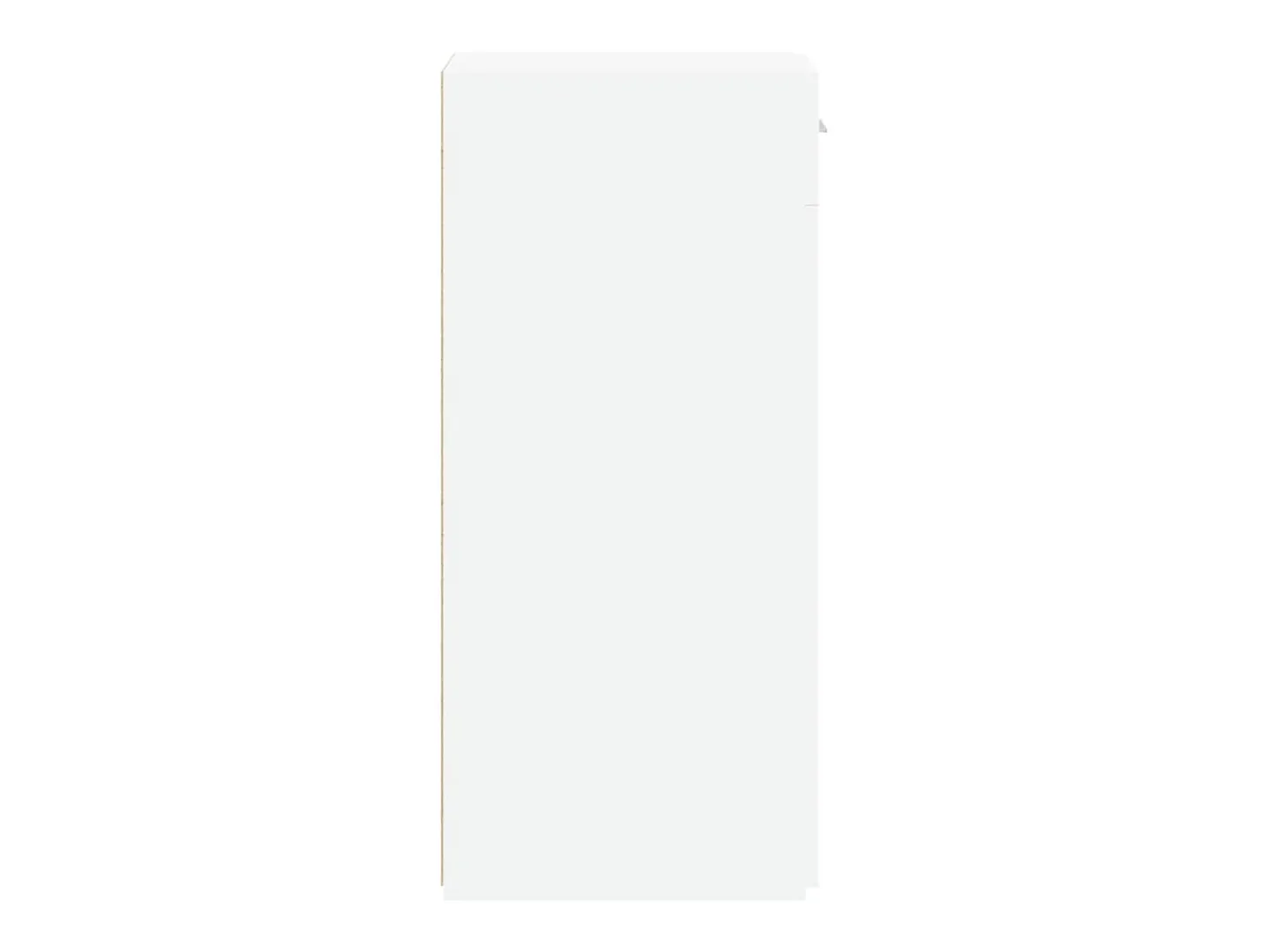 Aparador buffet cómoda mueble mueble de almacenamiento organizador cocina salón salón 30 x 42,5 x 93 cm madera contrachapada blanco 02_0030226