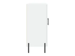 Aparador buffet cómoda mueble almacenaje organizador cocina salón salón 90 x 34 x 80 cm madera contrachapada blanco 02_0030534