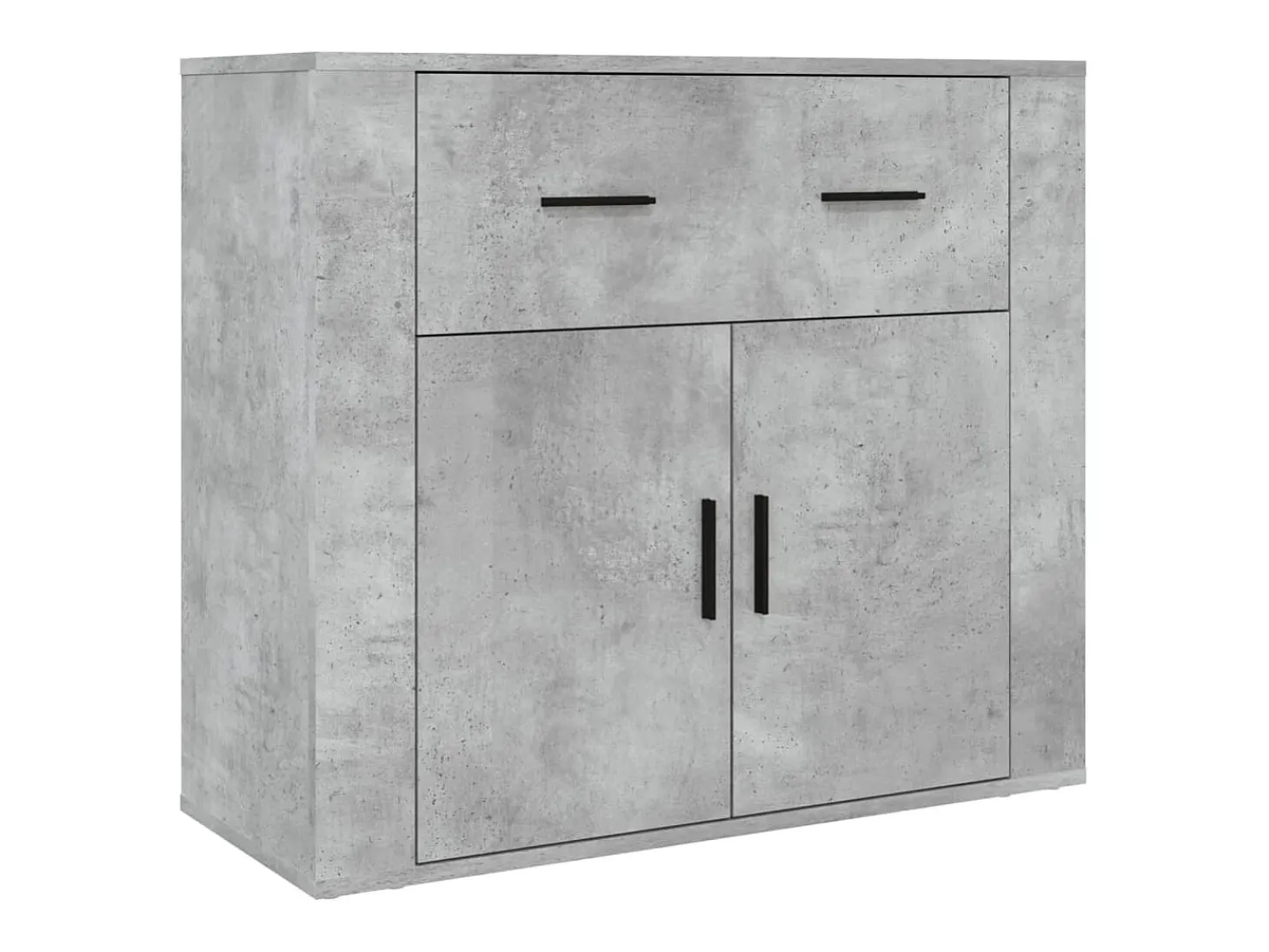 Aparador buffet cómoda mueble mueble de almacenamiento organizador cocina salón salón madera de alta ingeniería gris 02_0034728