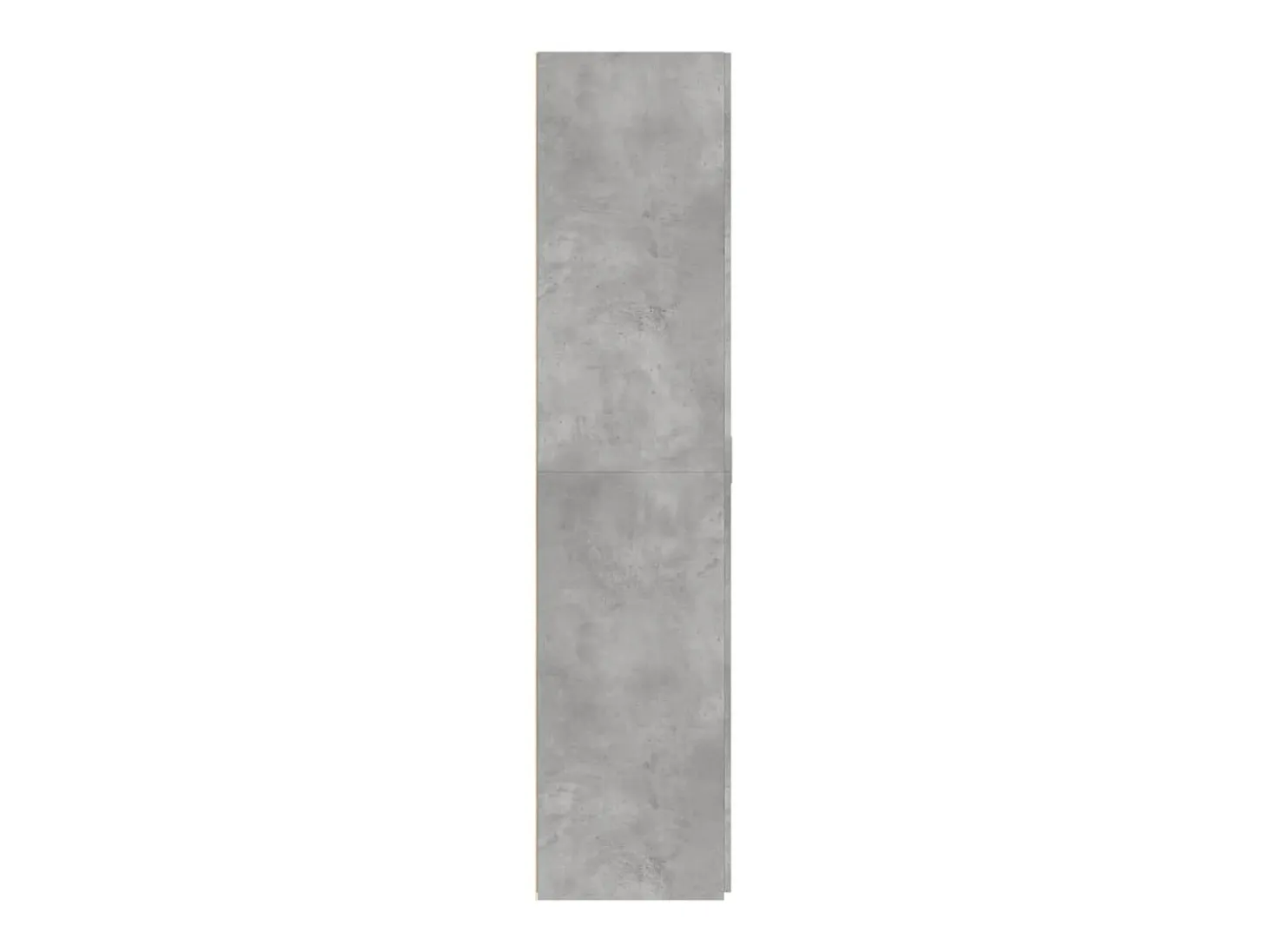 Aparador buffet cómoda mueble mueble de almacenamiento organizador cocina salón salón alto 70 x 42,5 x 185 cm madera contrachapada gris 02_0034718