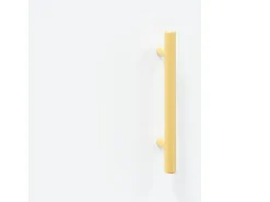 Aparador buffet cómoda mueble mueble de almacenaje organizador cocina salón salón 69,5 x 34 x 90 cm madera contrachapada blanco 02_0030458