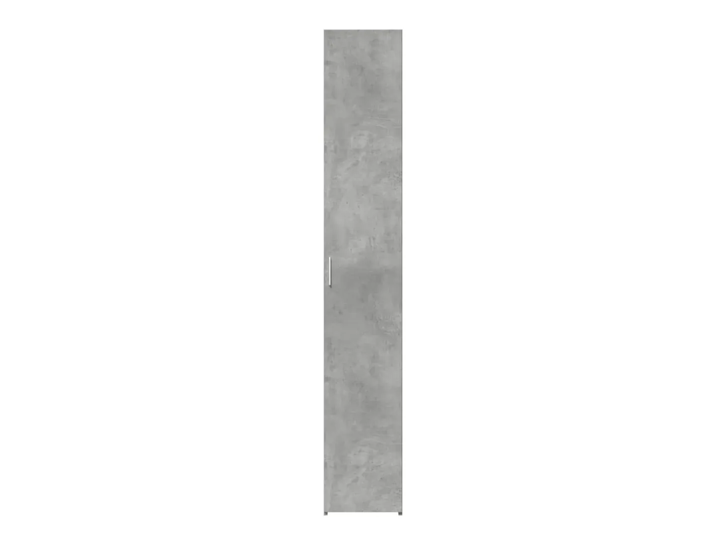 Aparador buffet cómoda mueble mueble de almacenaje organizador cocina salón salón alto 30 x 42,5 x 185 cm madera contrachapada gris 02_0034236
