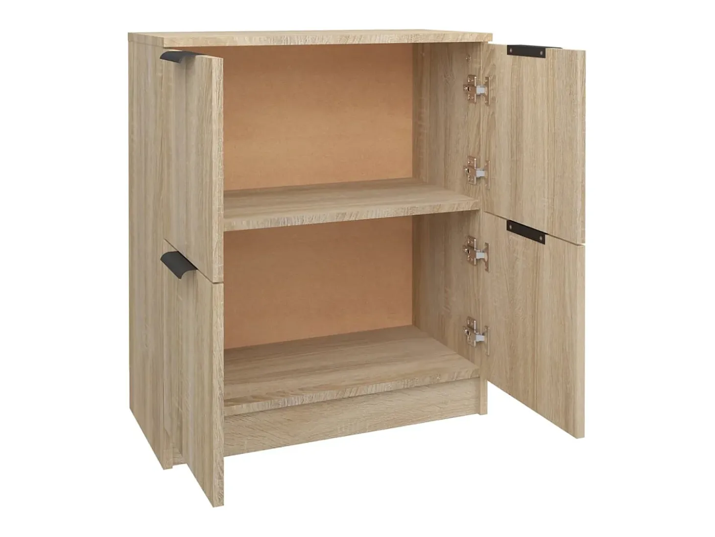 Aparador buffet cómoda mueble almacenaje organizador cocina salón salón Sonoma 60 x 30 x 70 cm madera contrachapada marrón 02_0031584