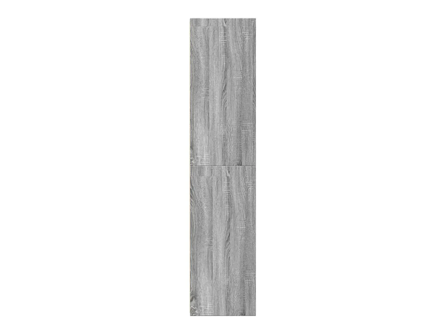 Aparador buffet cómoda mueble almacenaje organizador cocina salón salón alto Sonoma 50 x 41 x 185 cm madera contrachapada gris 02_0035371