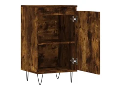 Aparador buffet cómoda mueble mueble de almacenaje organizador cocina salón salón 40 x 35 x 70 cm madera contrachapada blanco 02_0030938