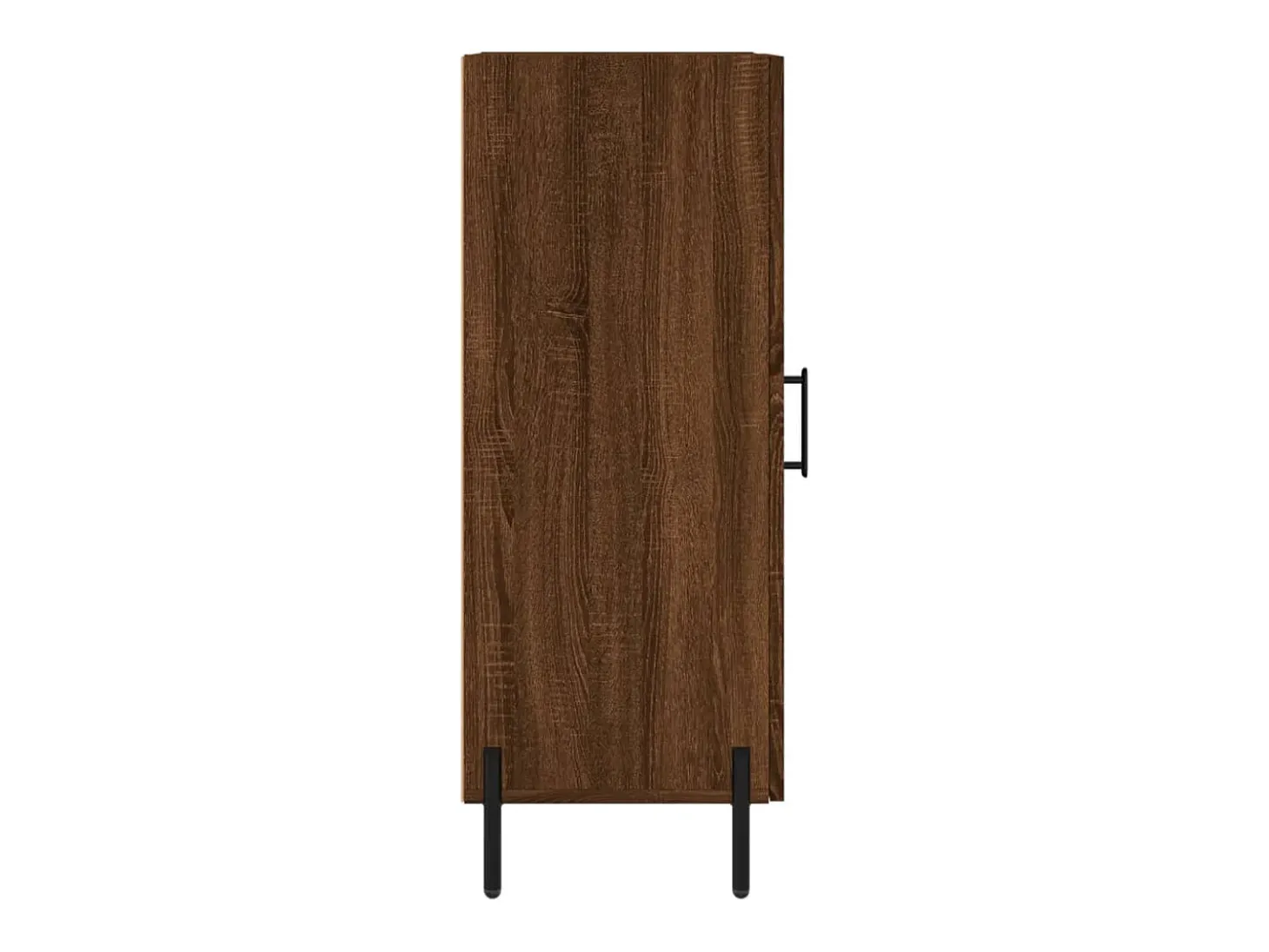 Aparador buffet cómoda mueble mueble de almacenaje organizador cocina salón salón 34,5 x 34 x 90 cm madera contrachapada marrón 02_0031202