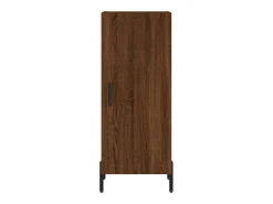 Aparador buffet cómoda mueble mueble de almacenaje organizador cocina salón salón 34,5 x 34 x 90 cm madera contrachapada marrón 02_0031202
