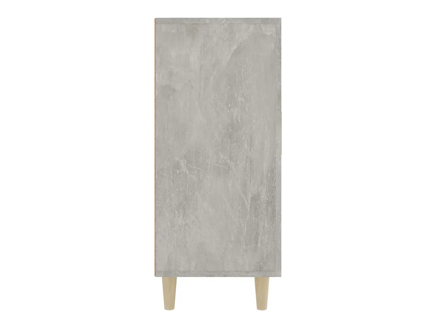 Aparador buffet cómoda mueble mueble de almacenaje organizador cocina salón salón 90 x 34 x 80 cm madera contrachapada gris 02_0032118
