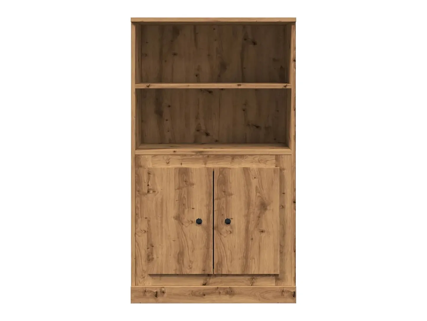Aparador buffet cómoda mueble mueble de almacenaje organizador cocina salón salón alta artesanía 60 x 35,5 x 103,5 cm madera contrachapada marrón 02_0033163