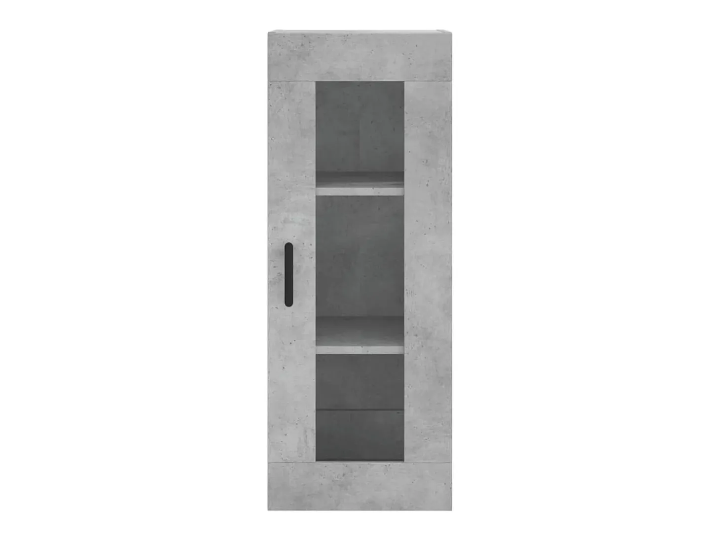 Aparador buffet cómoda mueble mueble de almacenamiento organizador cocina salón salón alto 34,5 x 34 x 180 cm madera contrachapada gris 02_0034322