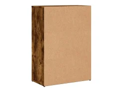 Aparador buffet cómoda mueble mueble de almacenaje organizador cocina salón salón 60 x 30 x 84 cm madera contrachapada marrón 02_0030965