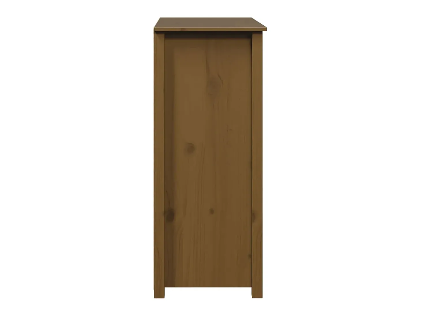 Aparador buffet cómoda mueble mueble de almacenaje organizador cocina salón salón 83 x 41,5 x 100 cm madera maciza de pino marrón 02_0035767