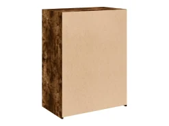 Aparador buffet cómoda mueble almacenaje organizador cocina salón salón 70 x 41 x 93 cm madera contrachapada marrón 02_0031096