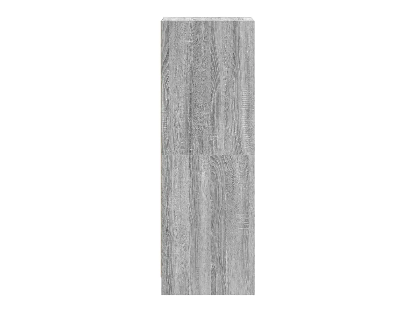 Aparador buffet cómoda mueble almacenaje organizador cocina salón salón con puertas de cristal Sonoma 35 x 37 x 109 cm gris 02_0030124