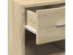 Aparador buffet cómoda mueble almacenaje organizador cocina salón salón Sonoma 45 x 42,5 x 93 cm madera contrachapada marrón 02_0031573