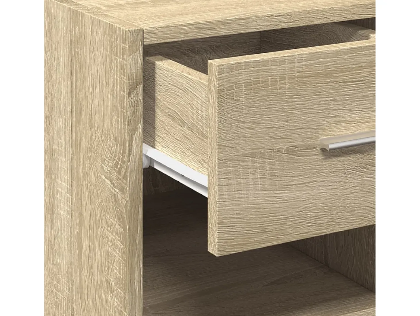 Aparador buffet cómoda mueble almacenaje organizador cocina salón salón Sonoma 45 x 42,5 x 93 cm madera contrachapada marrón 02_0031573