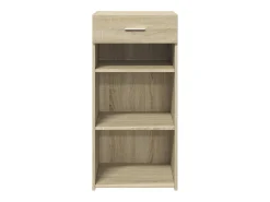 Aparador buffet cómoda mueble almacenaje organizador cocina salón salón Sonoma 45 x 42,5 x 93 cm madera contrachapada marrón 02_0031573