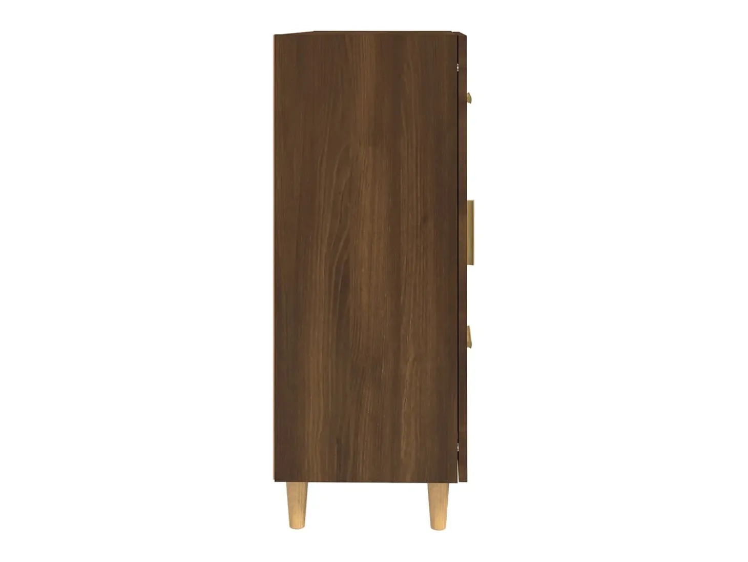 Aparador buffet cómoda mueble almacenaje organizador cocina salón salón 69,5 x 34 x 90 cm madera contrachapada marrón 02_0031376