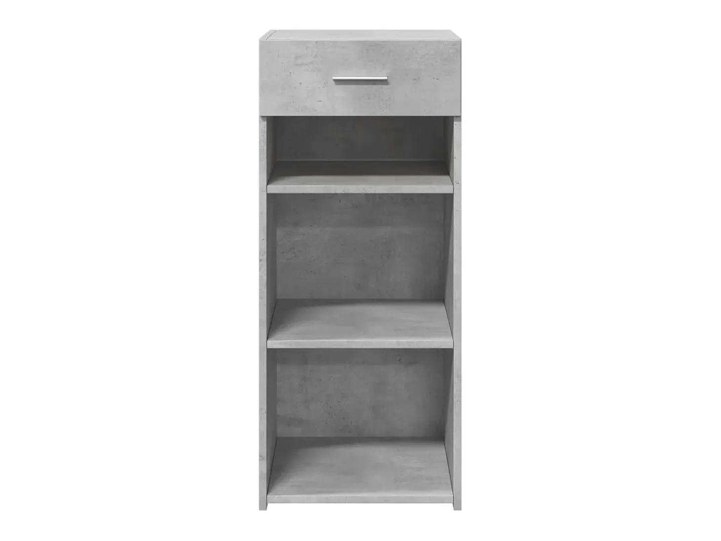 Aparador buffet cómoda mueble mueble de almacenaje organizador cocina salón salón 40 x 42,5 x 93 cm madera contrachapada gris 02_0031938