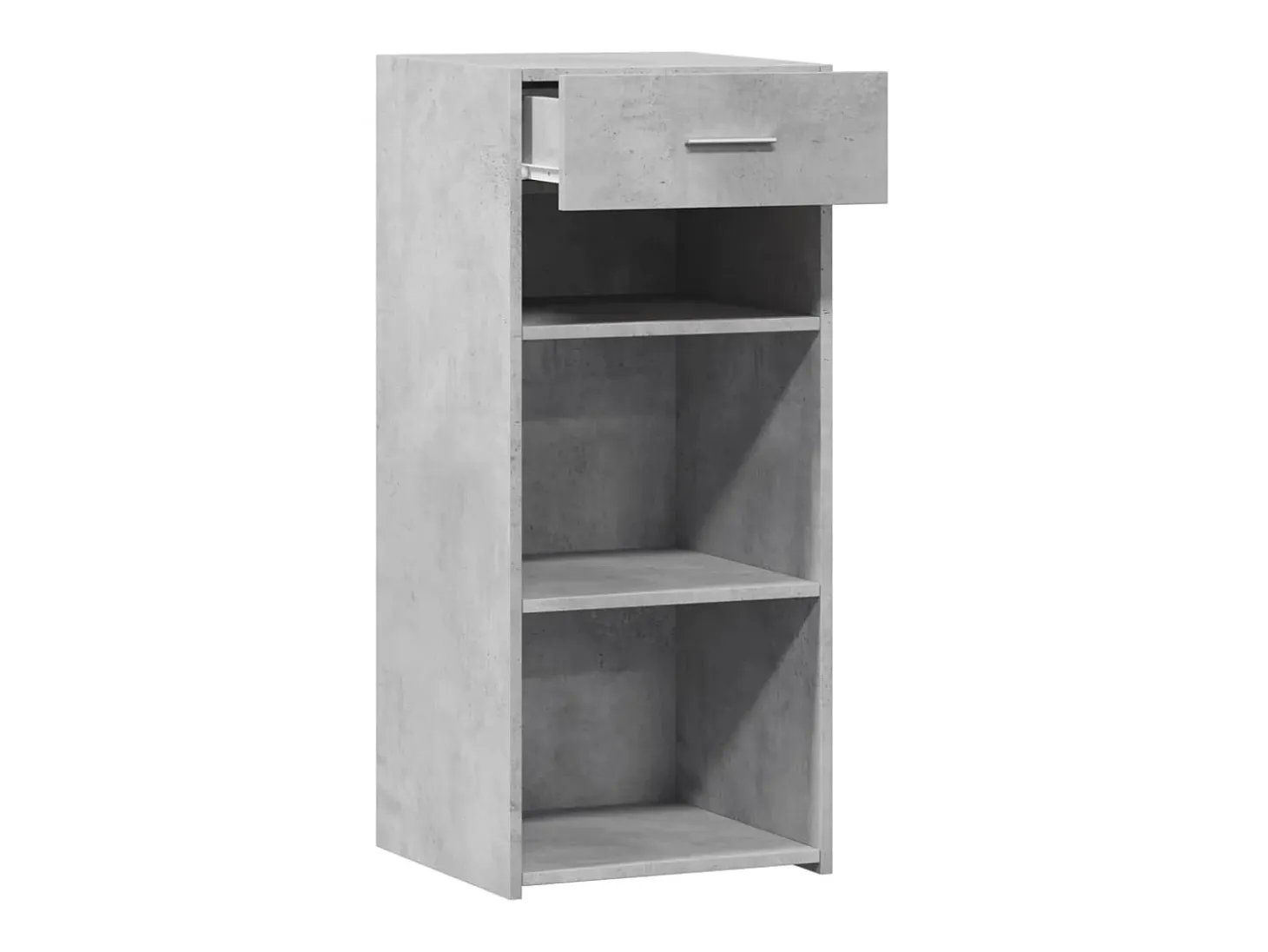 Aparador buffet cómoda mueble mueble de almacenaje organizador cocina salón salón 40 x 42,5 x 93 cm madera contrachapada gris 02_0031938