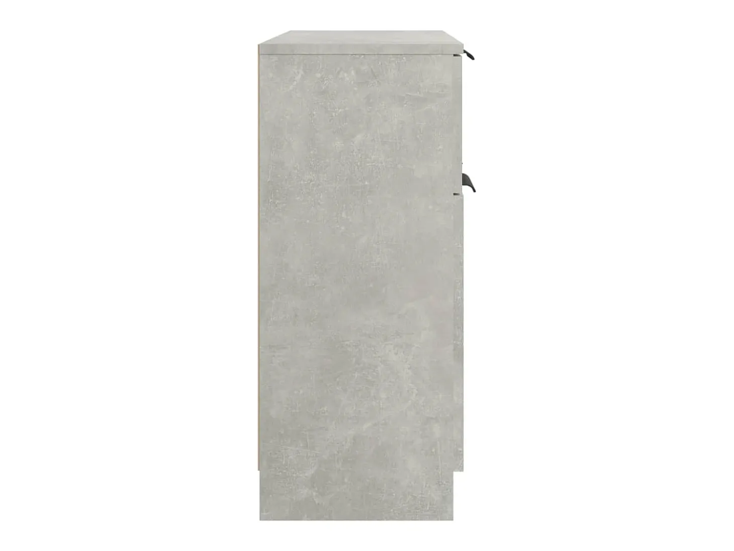 Aparador buffet cómoda mueble mueble de almacenamiento organizador cocina salón salón 60 x 30 x 70 cm madera contrachapada gris 02_0031953