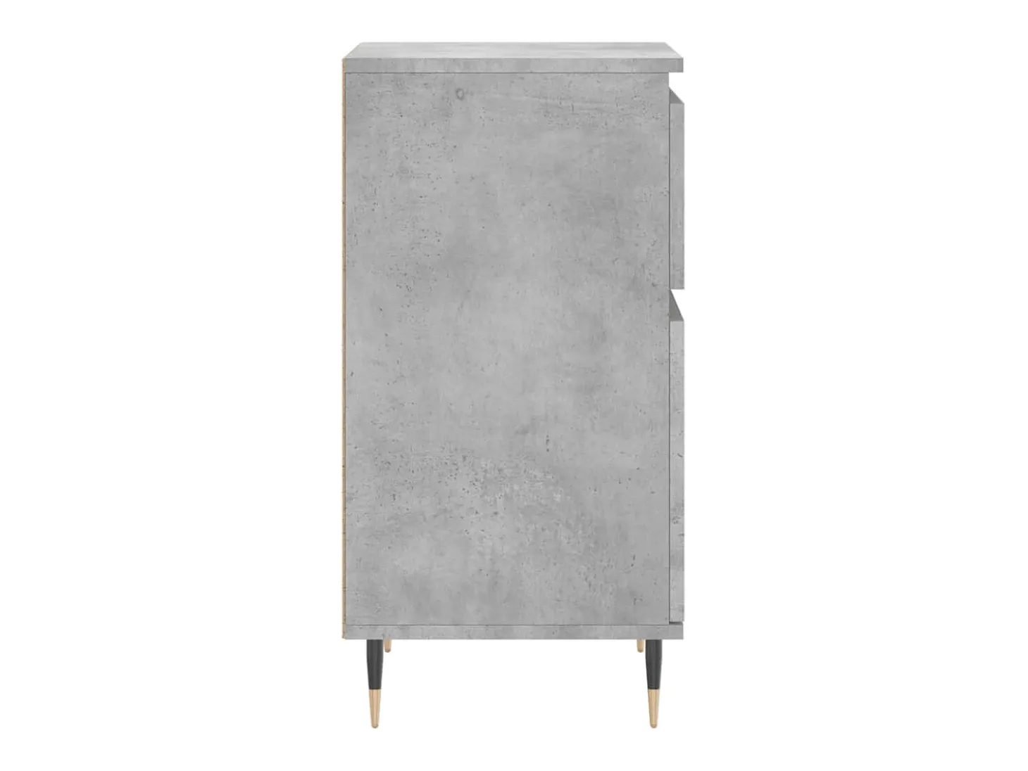 Aparador cómoda armario mueble organizador cocina salón salón juego de 2 40 x 35 x 70 cm madera contrachapada gris 02_0036846