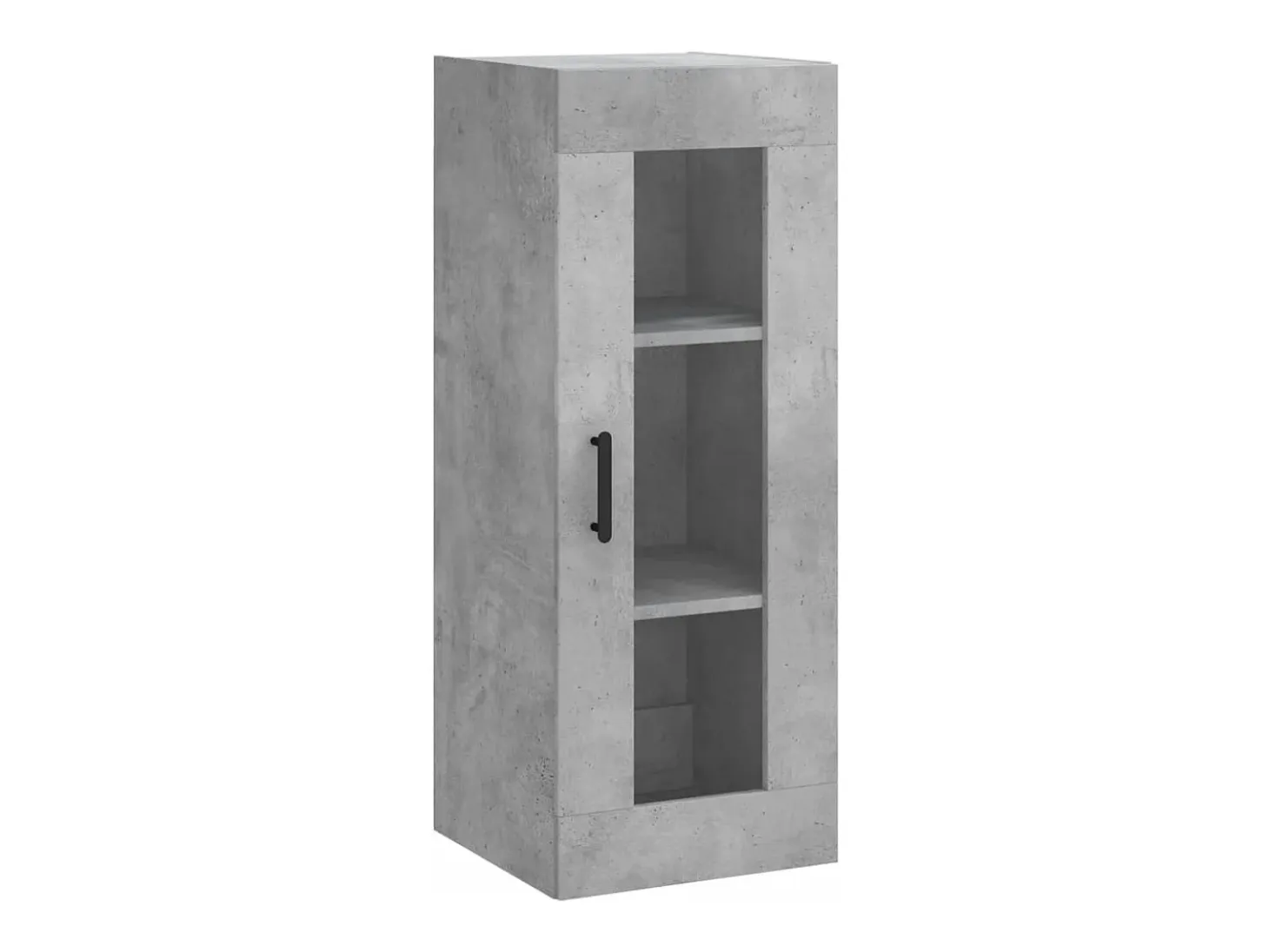 Aparador cómoda armario mueble organizador cocina salón salón alto 34,5 x 34 x 180 cm madera contrachapada gris 02_0034418